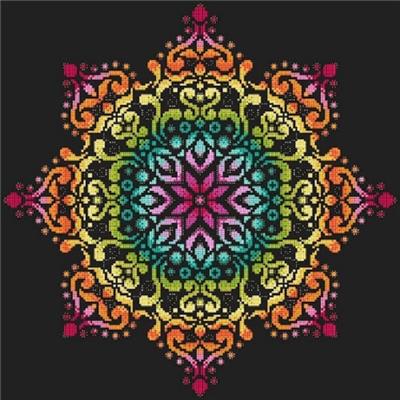(image for) Full Rainbow Mandala 2